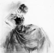Dancer Blanco y Negro I