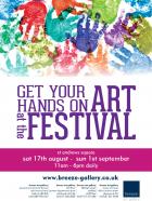 Get your hands on art at the festival!