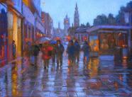 Princes Street At Dusk