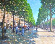 A Walk Down The Champs Elysees