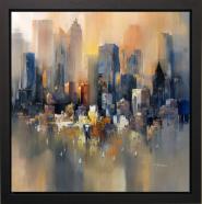 Sunset Over New York City